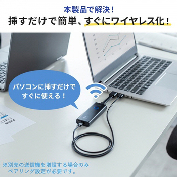 サンワサプライ 4K対応ワイヤレスHDMIエクステンダー(送信機のみ) VGA-EXWHD12TX 1台