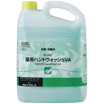 ニイタカ Nスター 薬用ハンドウォッシュVA 5kg SW-986-824-2 1本