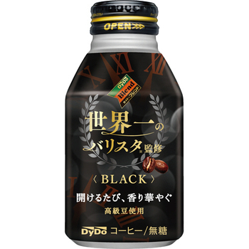 ダイドードリンコ 世界一のバリスタ監修 BLACK 260g ボトル缶 1ケース(24本)