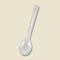 シモジマ HEIKO プラスチックスプーン 12.3cm 透明 単袋 #004513005 1パック(100本)