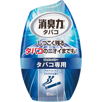 エステー お部屋の消臭力 タバコ用 アクアシトラスさわやかな香り 400mL 1セット(3個)