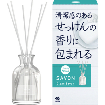 小林製薬 サワデー 香るスティック SAVON クリーンサボン 本体 70ml 1セット