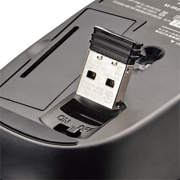 エレコム 3ボタン 無線IRマウス 簡易パッケージ ブラック M-IR07DRBKT 1セット(5個)