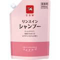 牛乳石鹸共進社 カウブランド ツナグケア リンスインシャンプー 2000ml/パック 1セット(6パック)