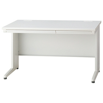エランサ (N)オフィスデスク 平デスク 幅1200mm ホワイト(組立設置込) TKDS-N127F-WW 1台