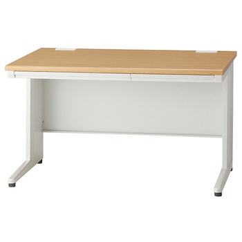 エランサ (N)オフィスデスク 平デスク 幅1200mm ナチュラル(組立設置込) TKDS-N127F-MW 1台