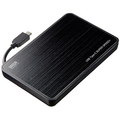 サンワサプライ USB Type-C対応2.5インチハードディスクケース(SATA用) ブラック TK-RF25CBK 1個