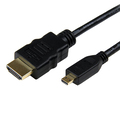 StarTech.com ハイスピードHDMIケーブル イーサネット対応 1.8m HDMI(オス)-HDMI Micro(オス) ブラック HDMIADMM6