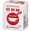 日新製糖 カップ印 ボックスシュガーミニ 白砂糖 400g 1箱
