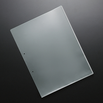 コクヨ ファイリングホルダー(2穴あき・マチ付き) A4 透明 フ-GHW750T 1セット(100枚:10枚×10パック)