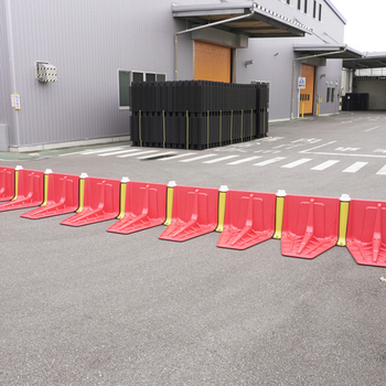 積水樹脂 止水板 プラバリア エンドパーツ レッド SPBEPR 2個