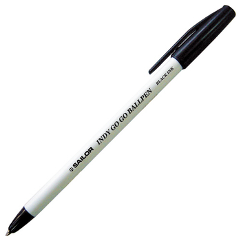 セーラー万年筆 油性 インディGOGOボールペン 0.7mm 黒 業務用パック 52-1151-000 1箱(10本)