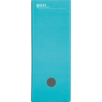 コクヨ ファイルボックス(NEOS) A4ヨコ 背幅102mm ターコイズブルー A4-NELF-B 1冊