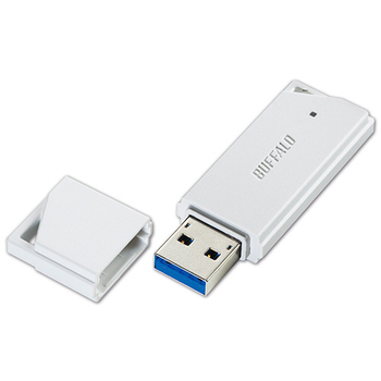 バッファロー USB3.1(Gen1)対応 USBメモリー バリューモデル 32GB ホワイト RUF3-K32GB-WH 1個