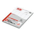 コクヨ PPC用 紙ラベル(共用タイプ) A4 20面 KB-A191 1セット(1000シート:100シート×10冊)