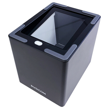 ビジコム デスクトップQRコードリーダー USBタイプ Type-Cケーブルモデル マットブラック BC-NL3000U2-B-C 1台