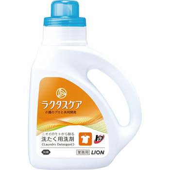 ライオン トップ ラクタスケア ニオイのモトから取る洗たく用洗剤 本体 900g 1本