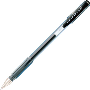 三菱鉛筆 ゲルインクボールペン ユニボール シグノ エコライター 0.5mm 黒 UM100EW.24 1セット(10本)
