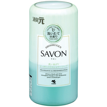 小林製薬 消臭元 SAVON シトラスシャワーソープ 本体 400mL 1個