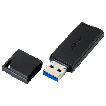 バッファロー USB3.1(Gen1)対応 USBメモリー バリューモデル 8GB ブラック RUF3-K8GB-BK 1個