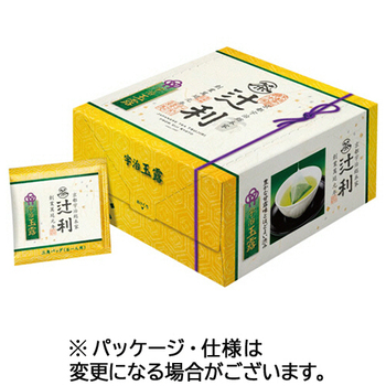 片岡物産 辻利 三角バッグ 宇治玉露 1セット(100バッグ:50バッグ×2箱)