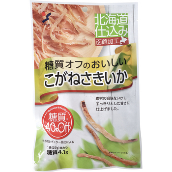 山栄食品工業 糖質オフのおいしいこがねさきいか 27g 1パック