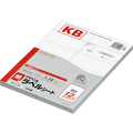 コクヨ PPC用 紙ラベル(共用タイプ) B5 12面 42.8×91mm KB-A151 1冊(100シート)