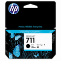 HP HP711 インクカートリッジ ブラック 38ml 顔料系 CZ129A 1個