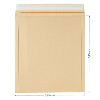 今村紙工 紙製クラフトクッション封筒 315×345+50mm KF-L 1パック(25枚)