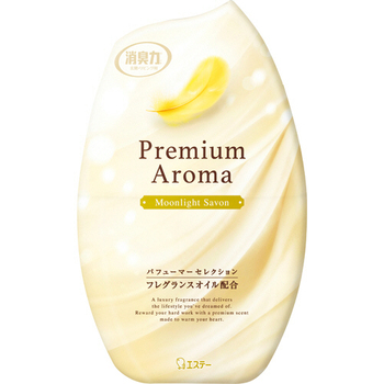 エステー お部屋の消臭力 Premium Aroma ムーンライトシャボン 400mL 1セット(3個)