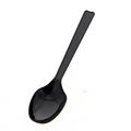 シモジマ HEIKO プラスチックスプーン 16cm 黒 単袋 #004513023 1パック(100本)