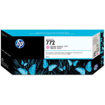 HP HP772 インクカートリッジ ライトマゼンタ 300ml 顔料系 CN631A 1個