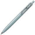 三菱鉛筆 ゲルインクボールペン ユニボール ワンF 0.5mm 黒 (軸色:Fグリーン(葉雫)) UMNSF05F.6 1本