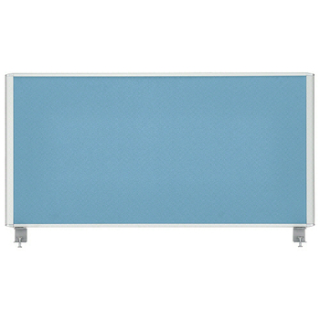 エランサ (N)デスクトップパネル 幅1000×高さ500mm ブルー(クロス)(お客様組立) LPM-050100-BL 1枚