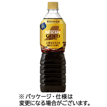 ネスレ ネスカフェ ゴールドブレンド 上質なひととき 甘さひかえめ 900mL ペットボトル 1ケース(12本)