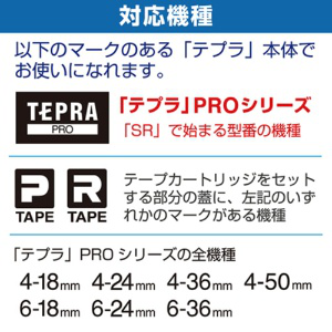 キングジム テプラ PRO テープカートリッジ 12mm 透明/青文字 ST12B 1個