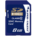 スーパータレント SDHCカード CLASS10 8GB ST08SDC10 1枚