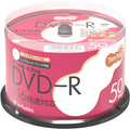 TANOSEE バーベイタム データ用DVD-R 4.7GB 1-16倍速 ホワイトワイドプリンタブル スピンドルケース DHR47JP50T2 1パック(50
