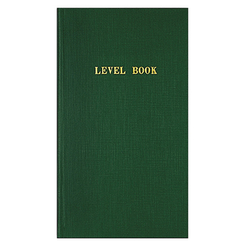 コクヨ 測量野帳 レベル 上質紙 40枚 緑 セ-Y1 1冊
