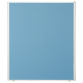 エランサ (N)パーティション クロスタイプ マグネット対応 幅1200×奥行24×高さ1050mm ブルー LPM-105120-BL 1枚