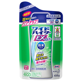 花王 ワイドハイターPRO 強力分解パウダー つめかえ用 450g 1個