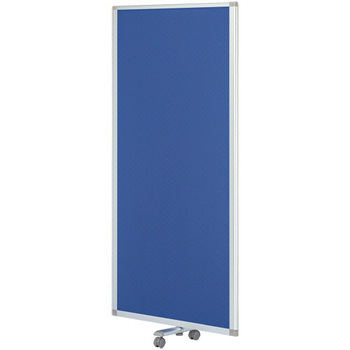 エランサ (N)パネルスクリーン 連結型 幅900×高さ1800mm 布張り ブルー (お客様組立) CPS-1809R-BL 1台