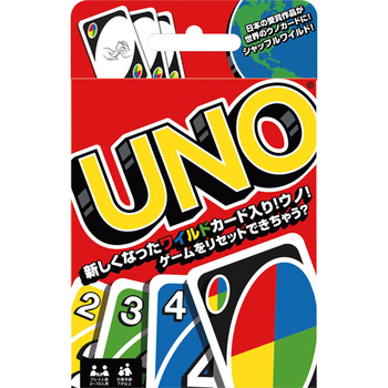 マテル・インターナショナル ウノ カードゲーム B7696 1セット