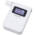 エレコム ALSmart 燃料電池式アルコールチェッカー ホワイト HCS-AC03BTWH 1個