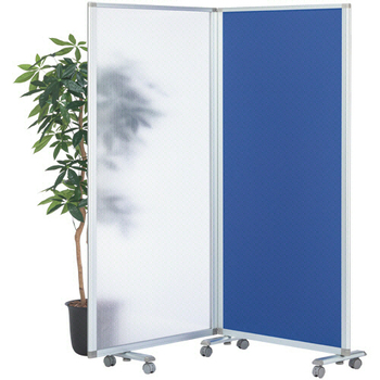 エランサ (N)パネルスクリーン 連結型 幅900×高さ1800mm アクリル 透明 (お客様組立) CPS-1809R-AC 1台
