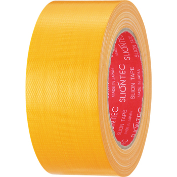 スリオンテック カラー布テープ 50mm×25m 黄 343702KL 1セット(30巻)
