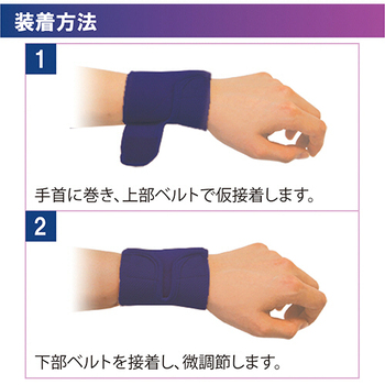 竹虎 ソフラ ウルファーリスト ネイビー フリー 1枚