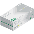 川西工業 ニトリルグローブ クイックフィット 粉なし ホワイト SS #2065W-SS 1箱(250枚)