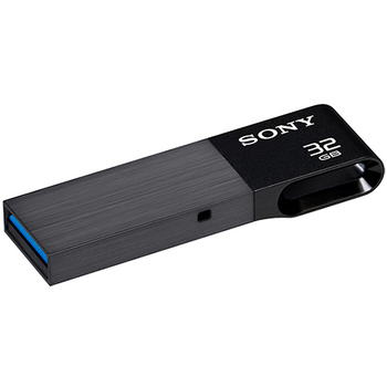 ソニー USBメモリー ポケットビット W3シリーズ 32GB ブラック USM32W3 B 1個