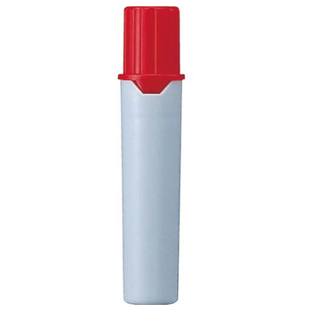 三菱鉛筆 水性マーカー プロッキー詰替えタイプ用インクカートリッジ 太字角芯+細字丸芯 赤 PMR70.15 1本